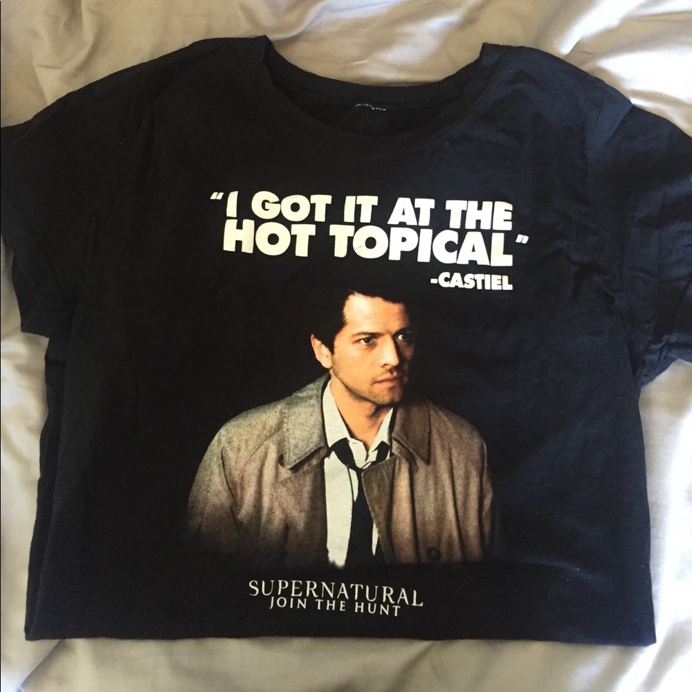Supernatural Castiel Funny Quote Tee